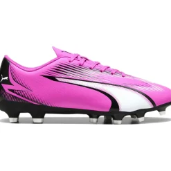 Puma ULTRA PLAY FG AG voetbalschoenen heren poison pink Puma white Puma black