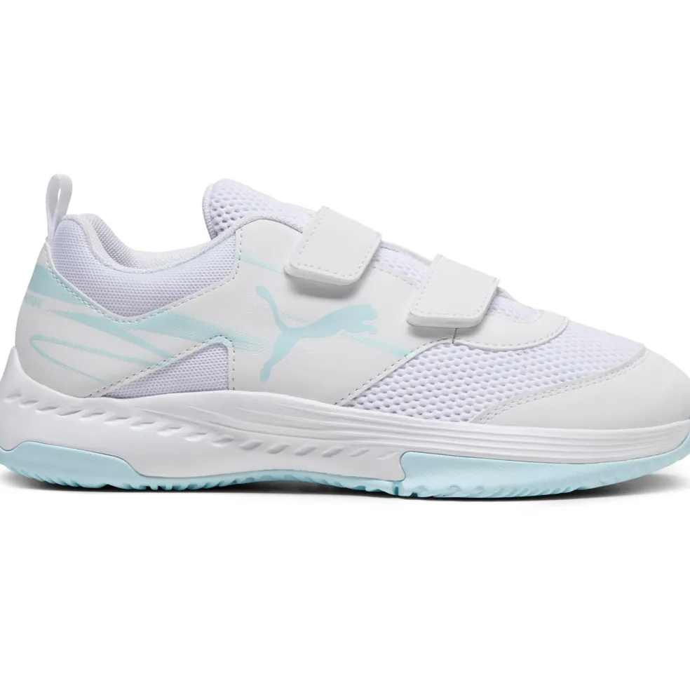 Puma Varion II indoorschoenen junior Puma white light aqua