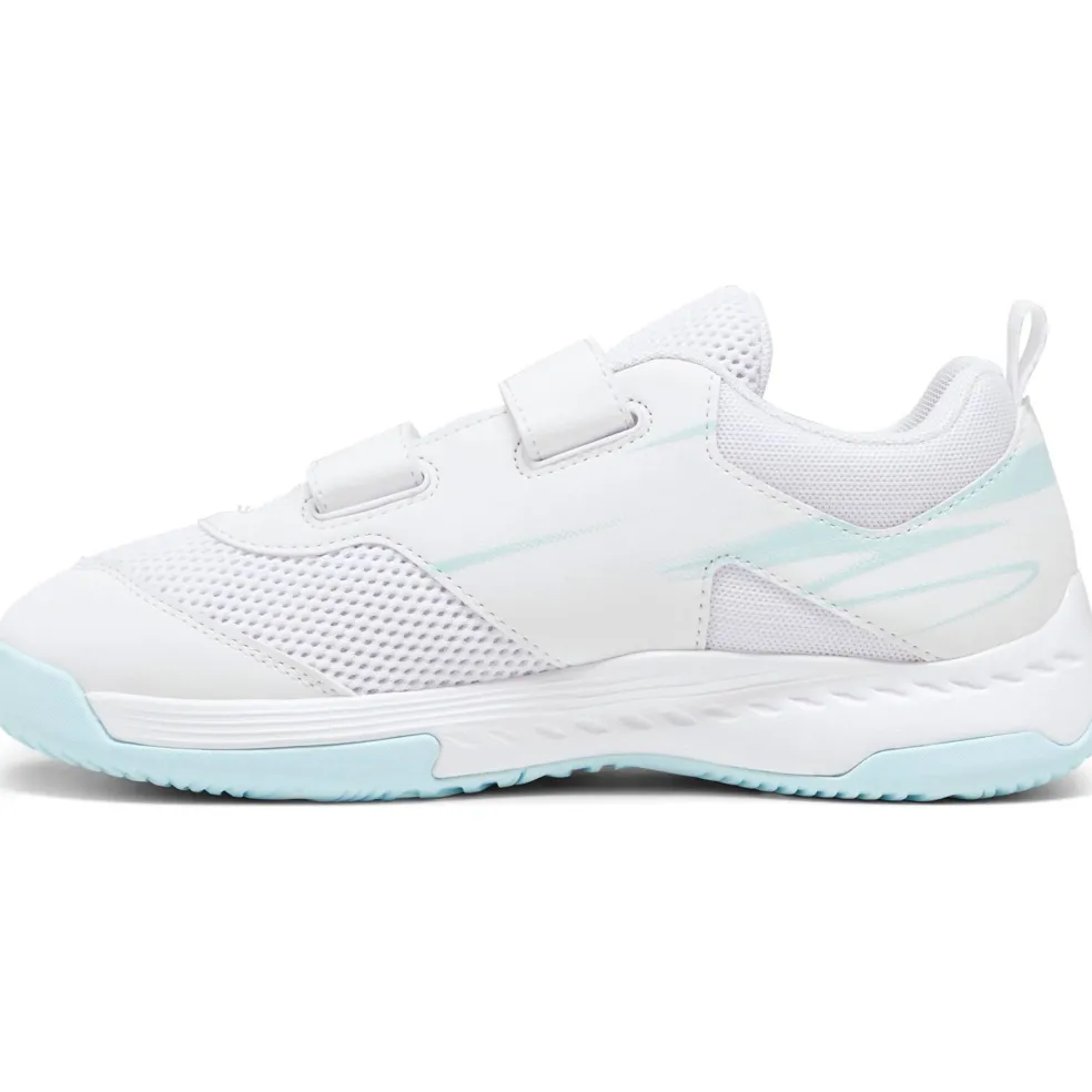 Puma Varion II indoorschoenen junior Puma white light aqua