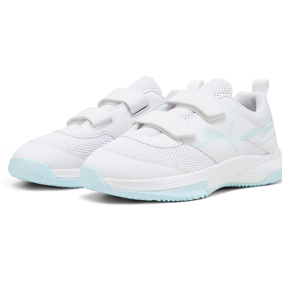 Puma Varion II indoorschoenen junior Puma white light aqua