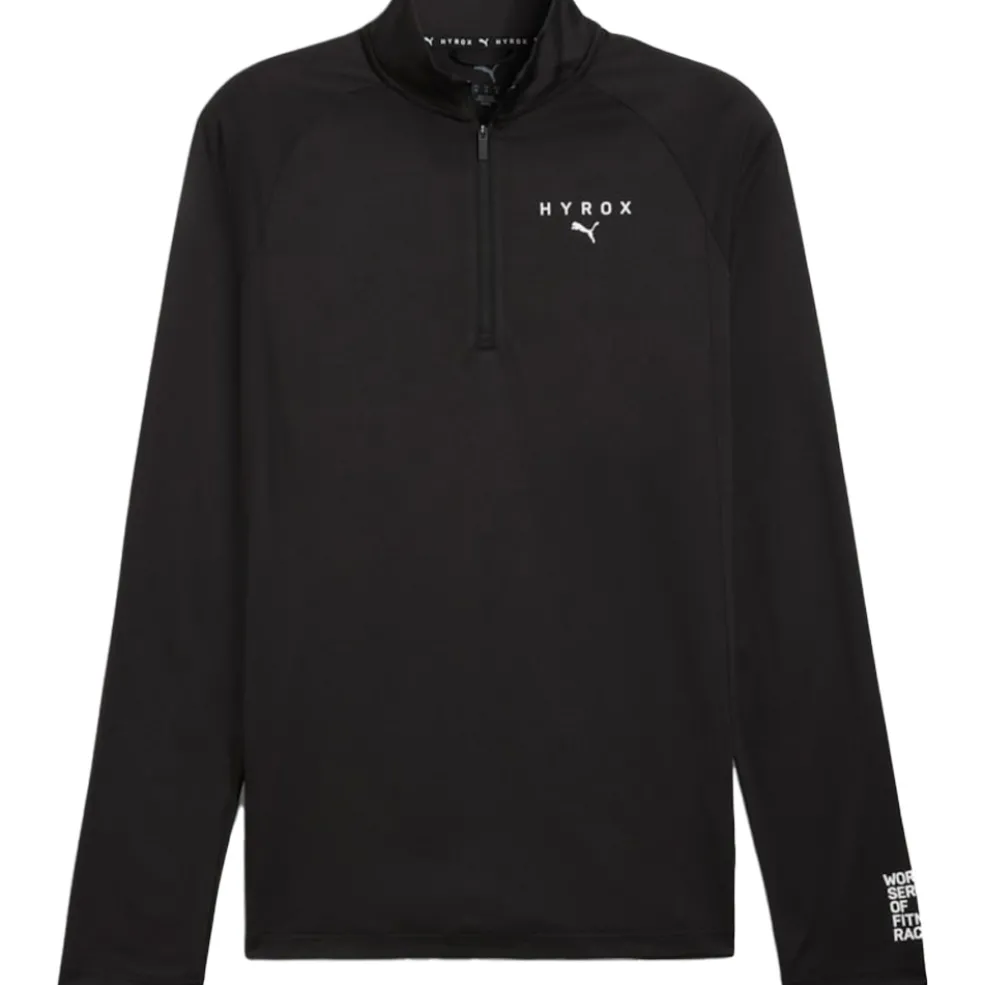 Puma x HYROX LS shirt heren puma black