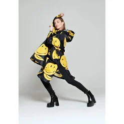 Rainkiss All Smiles X Smiley regenponcho black