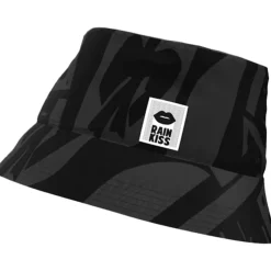 Rainkiss Back to Black Art Camo Bucket regenhoed black