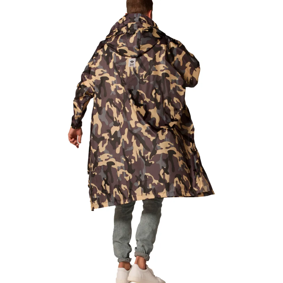Rainkiss Camo regenponcho multicolour