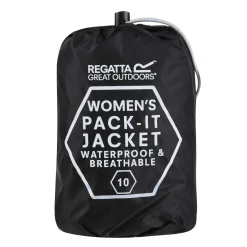 Regatta Pack It III regenjas dames black