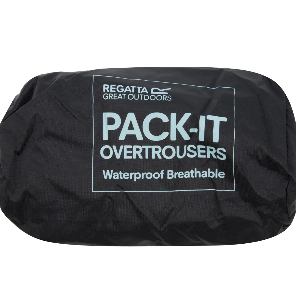 Regatta Pack It regenbroek junior black