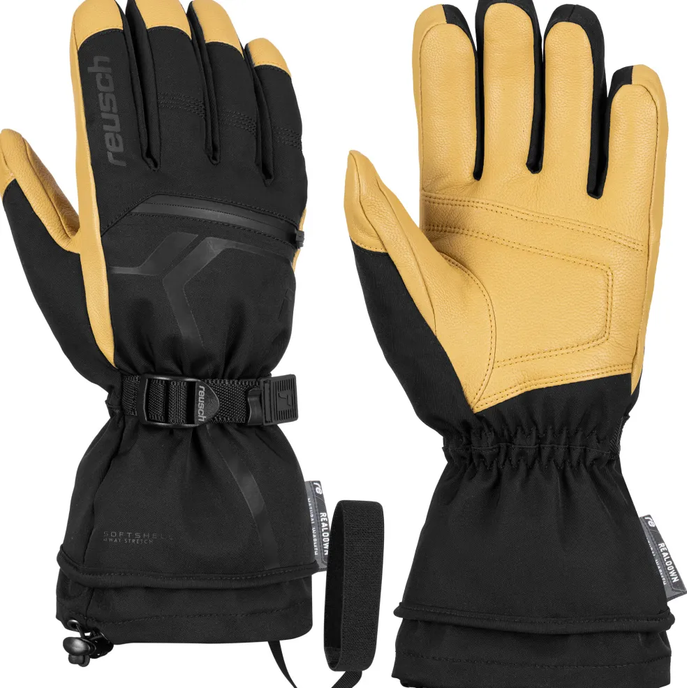 Reusch Down Spirit GTX handschoenen heren black camel