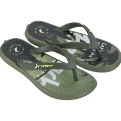 Rider R1 Energy Kids slippers junior green