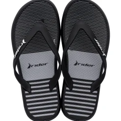 Rider R1 Style Kids slippers junior black grey