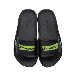 Rider Speed Kids slippers junior black green