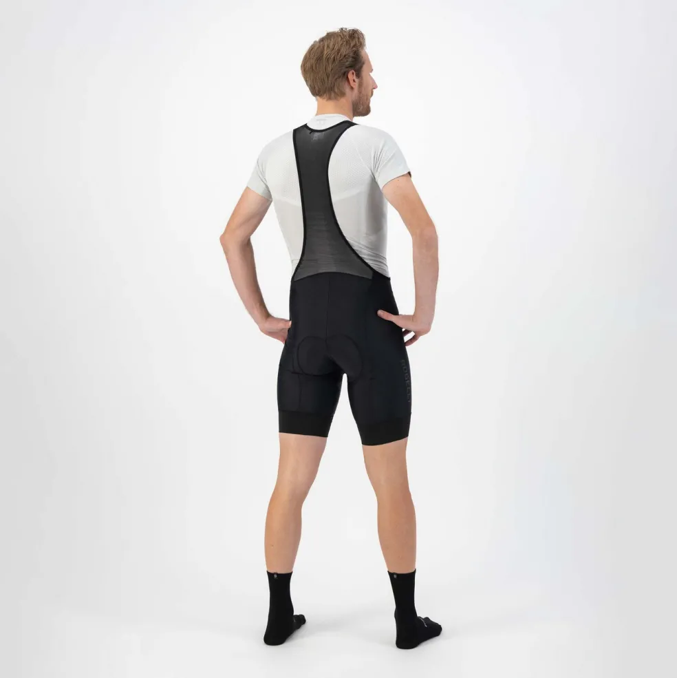 Rogelli Essential Bib fietsbroek heren zwart