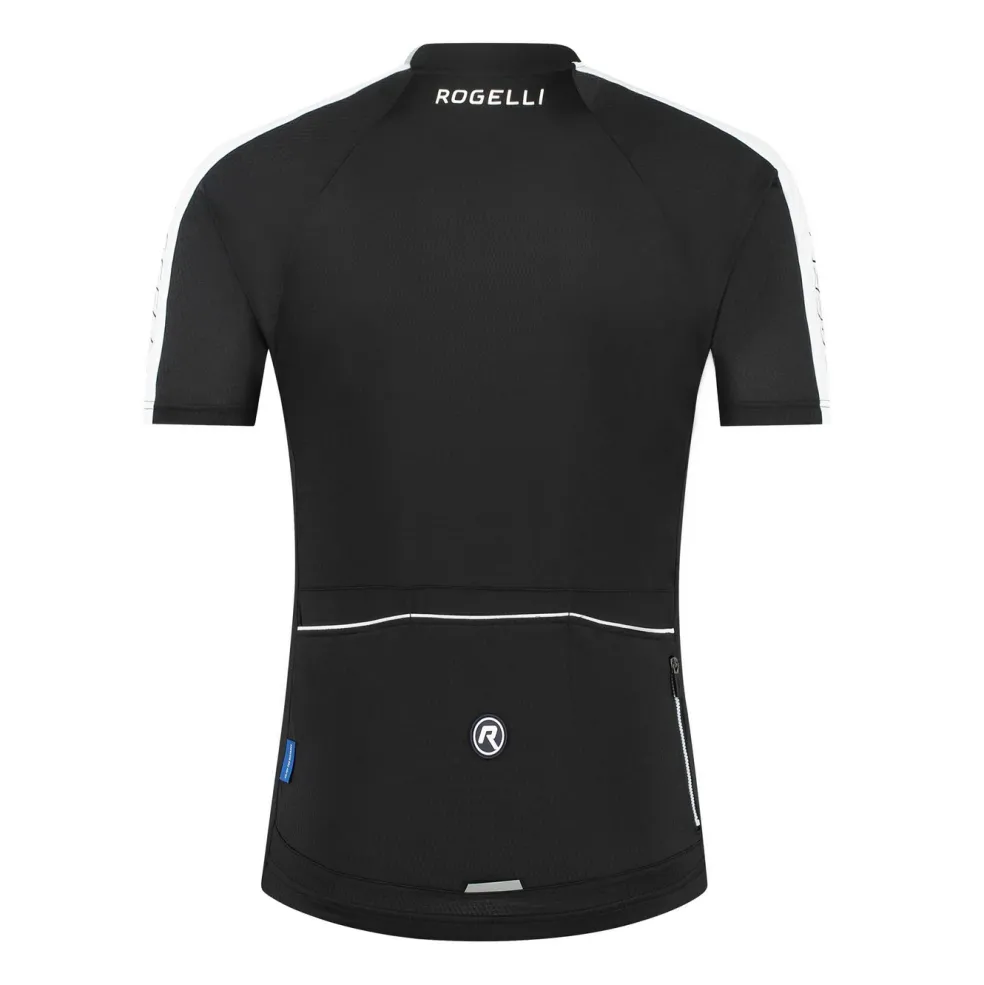 Rogelli Explore fietsshirt heren zwart wit