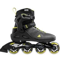 Rollerblade Macroblade 80 inline skates heren black lime