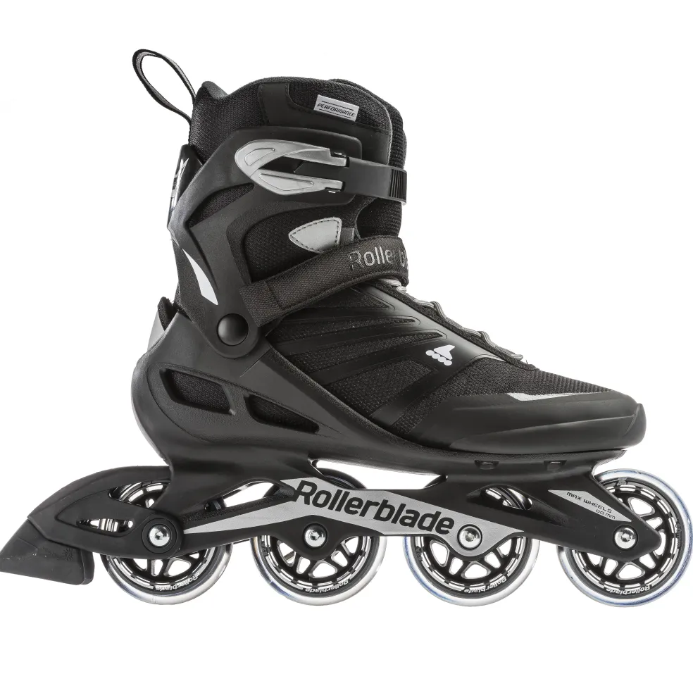 Rollerblade Zetrablade inline skates heren black silver