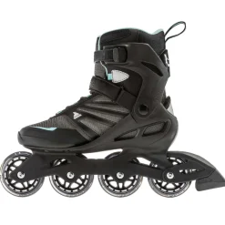 Rollerblade Zetrablade W inline skates dames black light blue