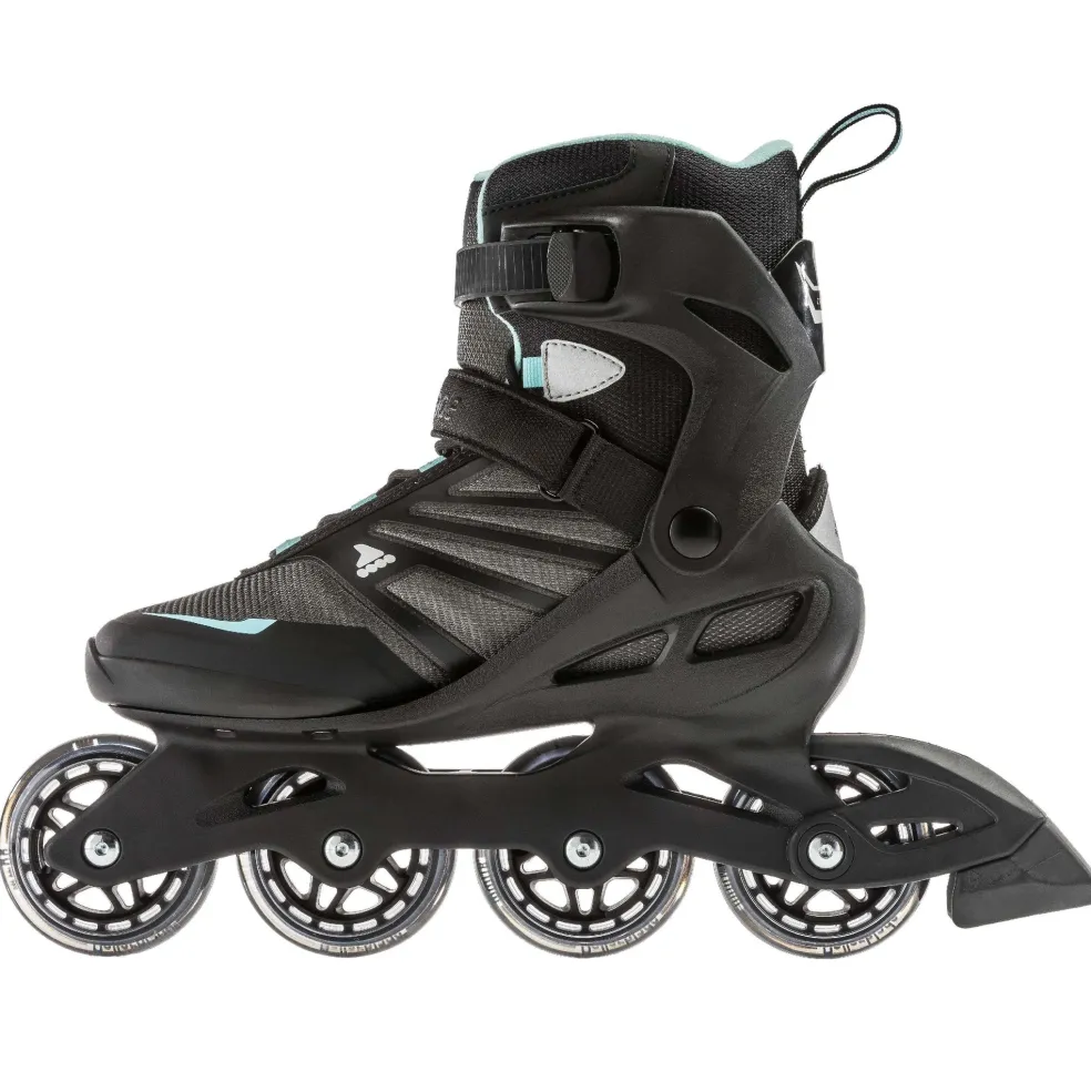 Rollerblade Zetrablade W inline skates dames black light blue