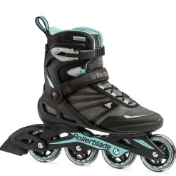 Rollerblade Zetrablade W inline skates dames black light blue