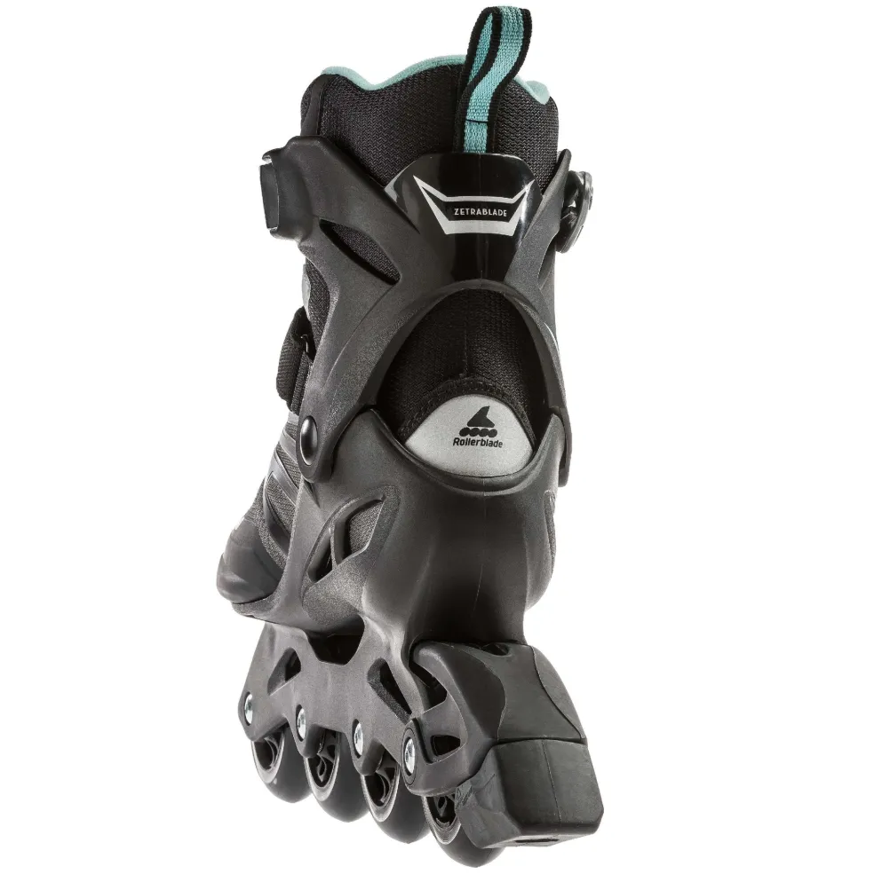 Rollerblade Zetrablade W inline skates dames black light blue