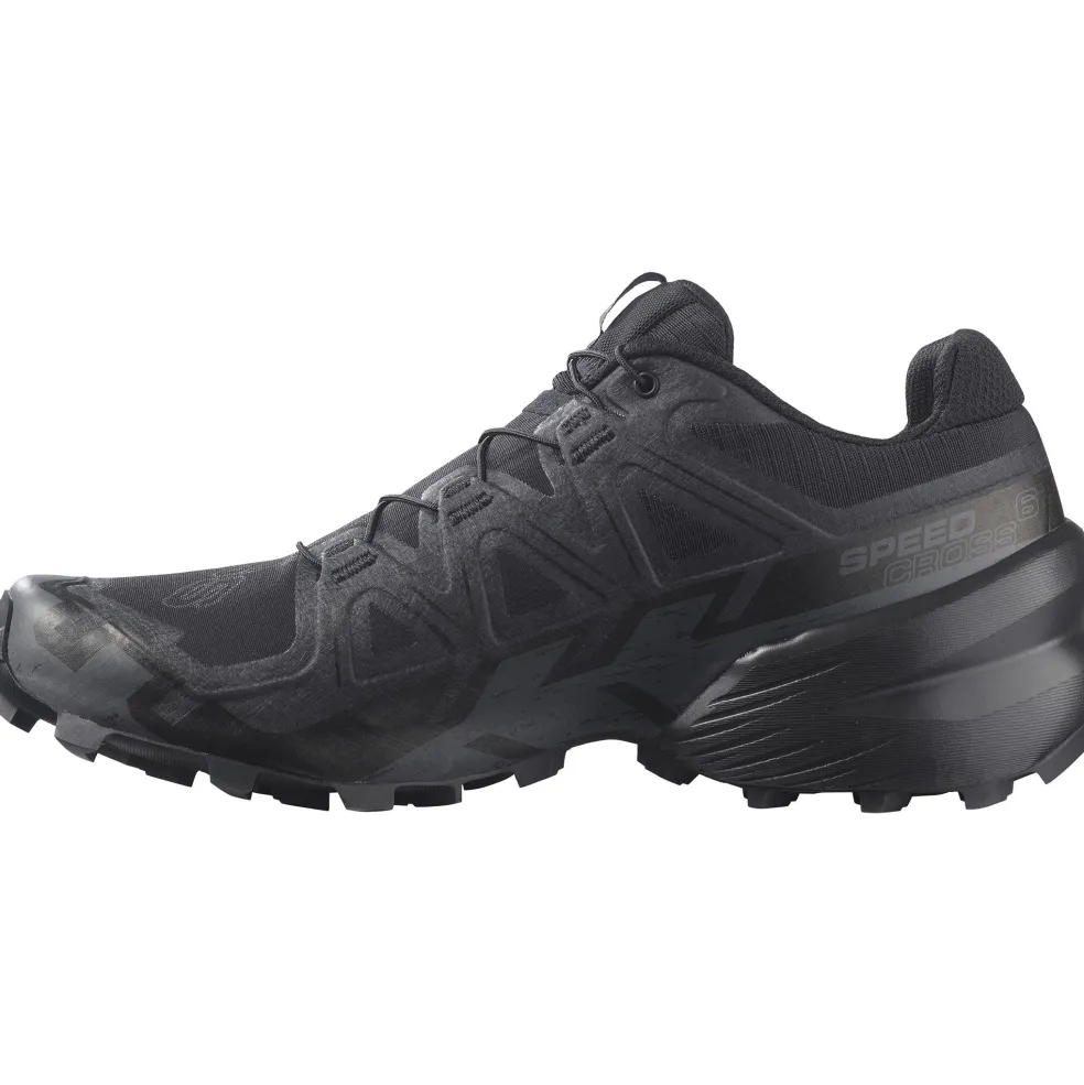 Salomon Speedcross 6 hardloopschoenen heren black phantom
