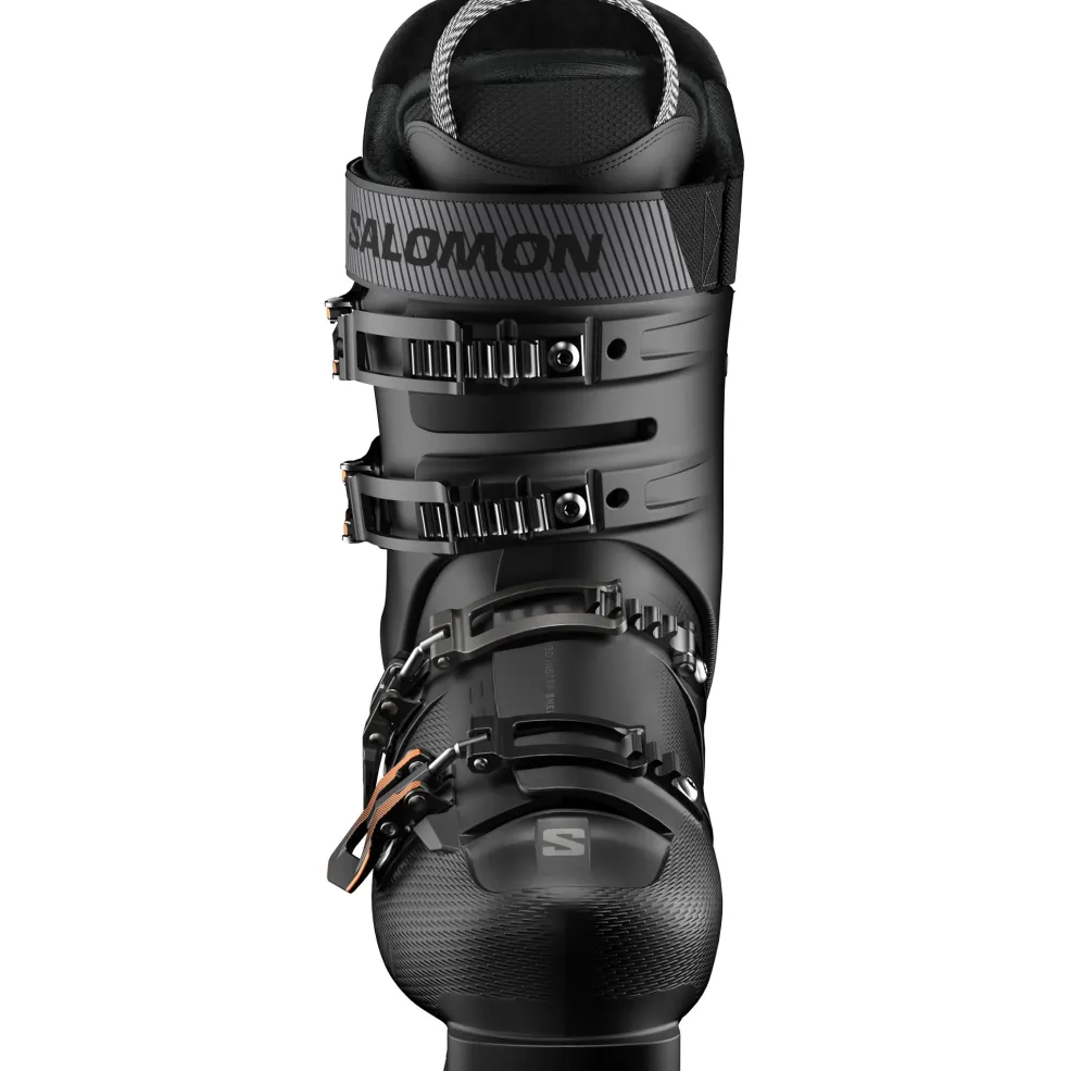 Salomon S/Pro Delta X90 skischoenen heren black dark grey metallic orange tiger