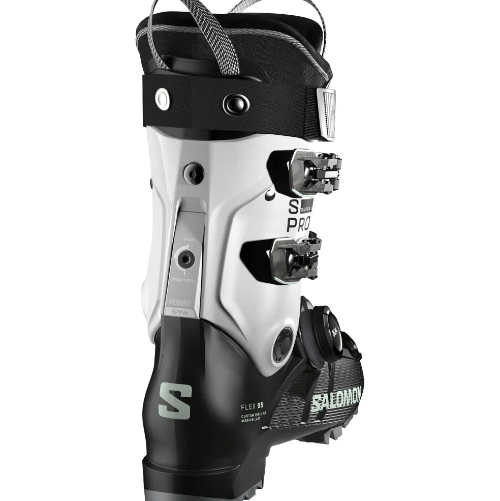 Salomon S/Pro Supra BOA X95 MV skischoenen dames black silver metallic