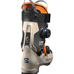 Salomon S/Pro Supra Dual BOA 120 skischoenen heren humus black orange tiger