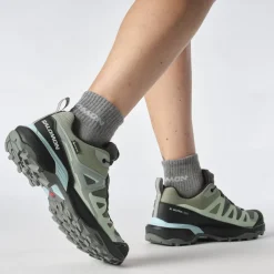 Salomon X ULTRA 360 GORE-TEX wandelschoenen dames sedona sage black sea foam