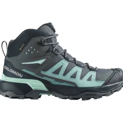 Salomon X ULTRA 360 GORE-TEX wandelschoenen dames turbulence carbon tourmaline