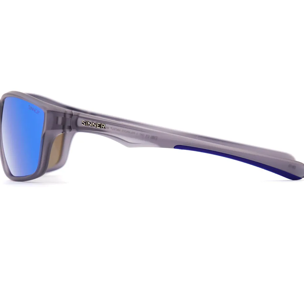 Sinner Eyak Sintec zonnebril smoke icy blue oil matte cry grey