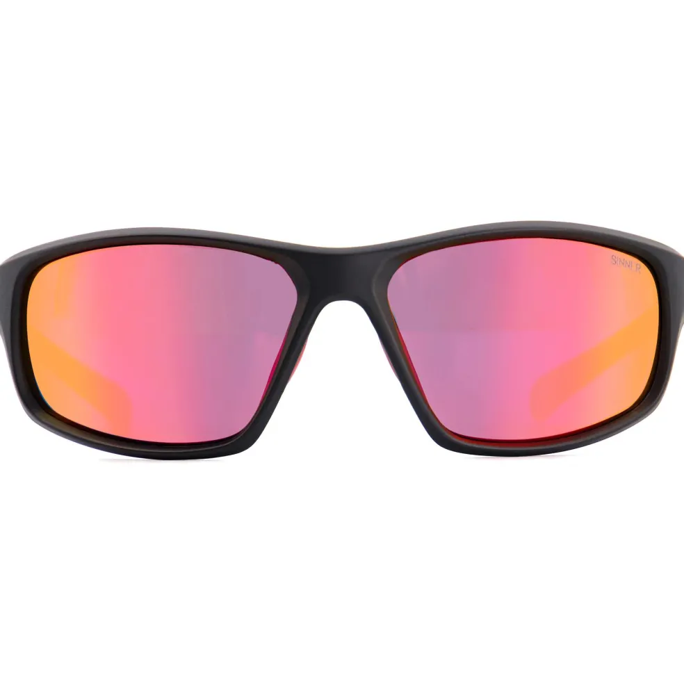 Sinner Fonds Sintec zonnebril brown red oil matte black