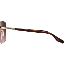 Sinner Madiki zonnebril gradient brown shiny gold metal