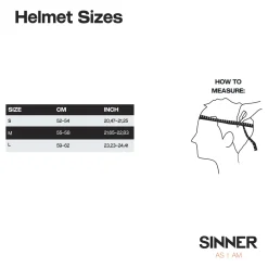 Sinner MONTBLANC VISOR skihelm black