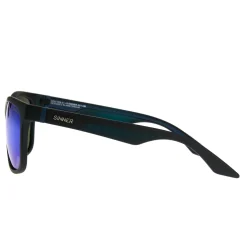 Sinner Rockford zonnebril smoke icy blue oil matte black