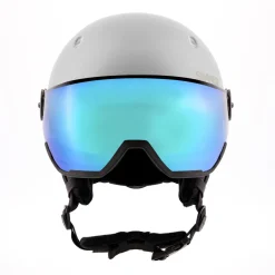 Sinner TITAN VISOR skihelm matte white blue