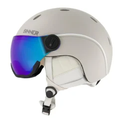 Sinner TITAN VISOR skihelm matte light grey