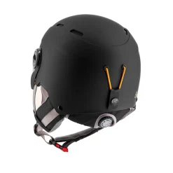 Sinner TYPHOON VISOR skihelm matte black red
