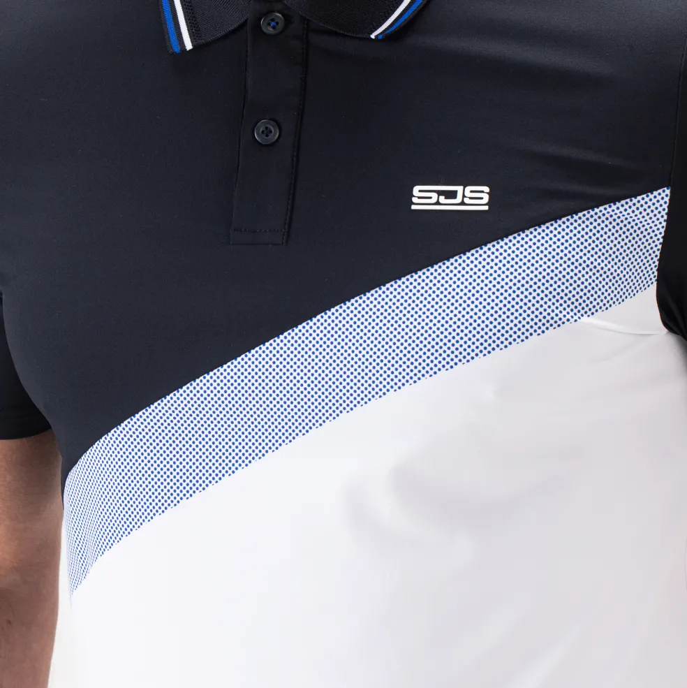 Sjeng Sports Braxon tennispolo heren dark blue