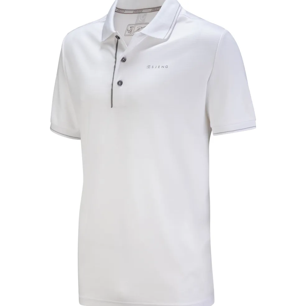 Sjeng Sports Grand polo heren real white