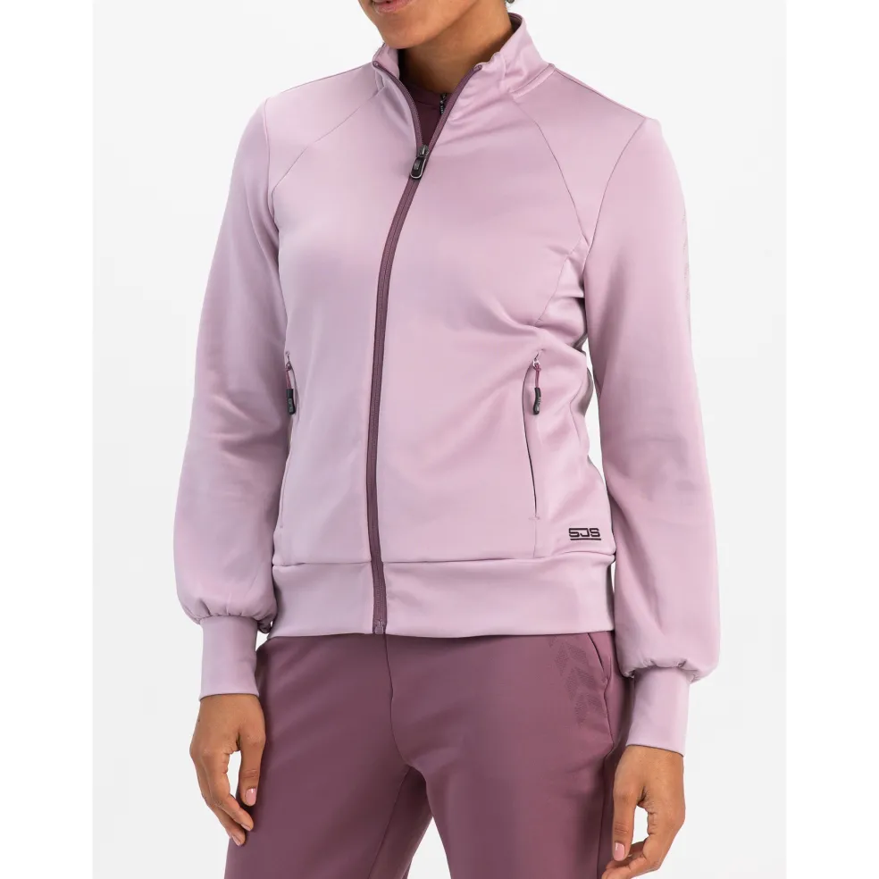 Sjeng Sports Olwen trainingsjack dames powder pink