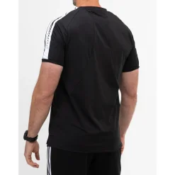 Sjeng Sports  Sinclair tennisshirt heren black melange