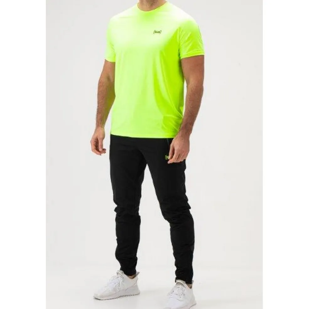 Sjeng Sports Uberto tennisshirt heren acid yellow