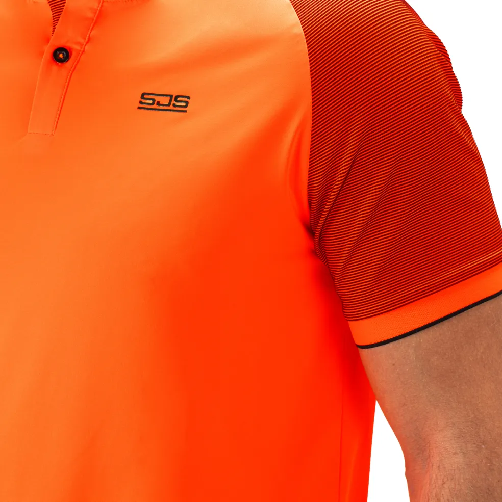 Sjeng Sports Valley polo heren shocking orange