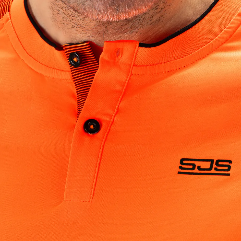 Sjeng Sports Valley polo heren shocking orange