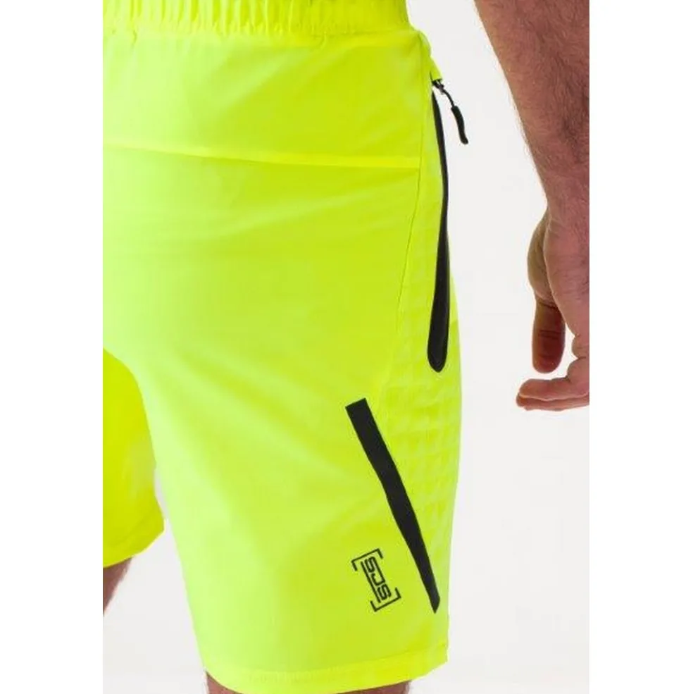 Sjeng Sports Yvor tennisshort heren acid yellow