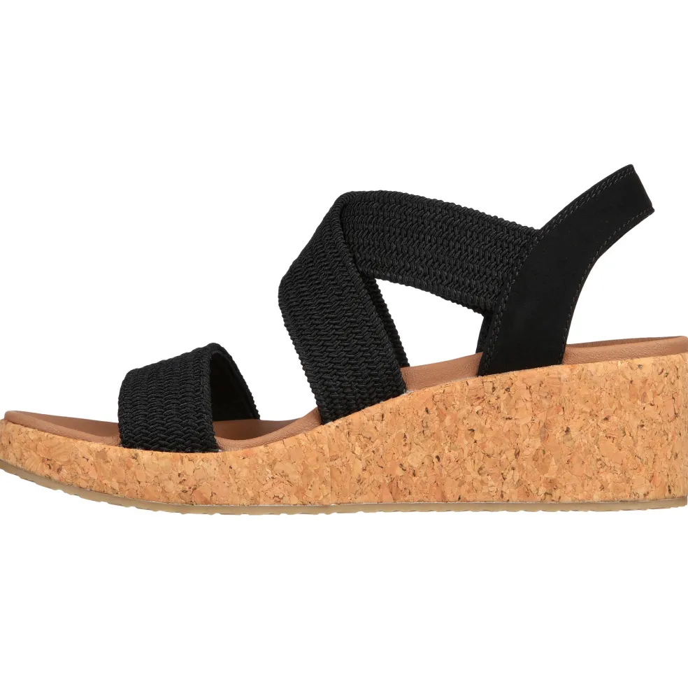 Skechers Arch Fit Beverlee - Love Stay sandalen dames zwart