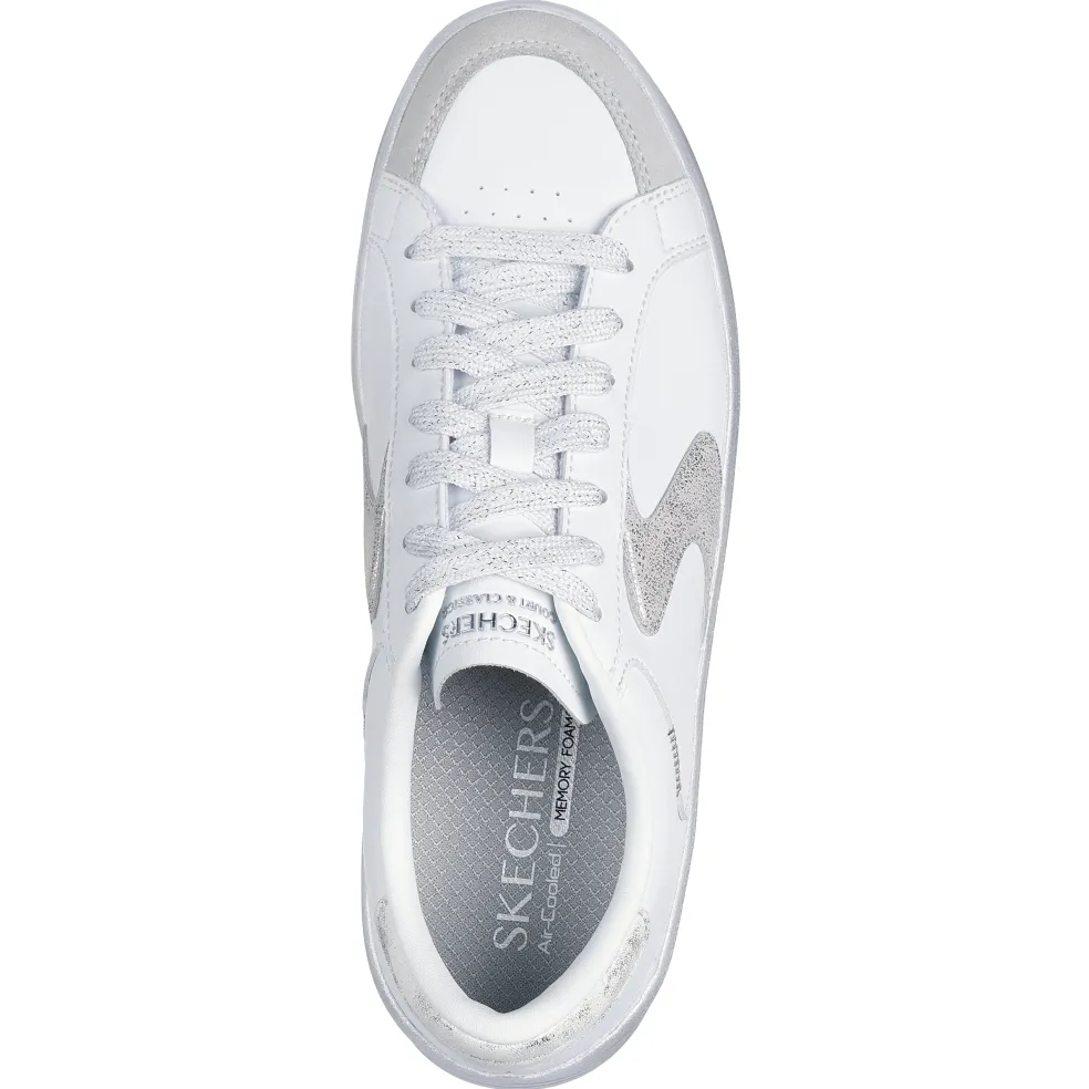 Skechers Hiland - Quite Chic schoenen dames white silver