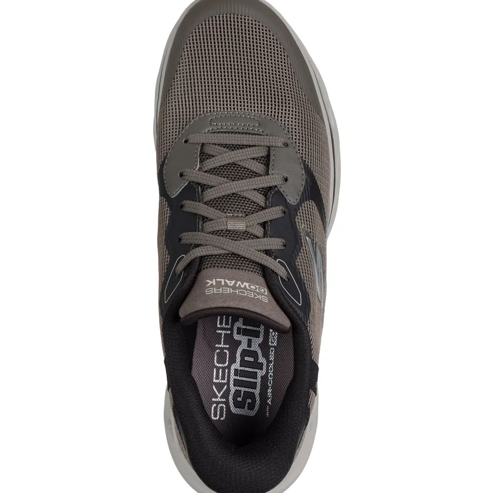 Skechers Slip-ins: GO WALK Glide - Step 2.0 - Zac schoenen heren dark taupe