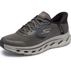 Skechers Slip-ins: GO WALK Glide - Step 2.0 - Zac schoenen heren dark taupe