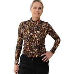 Spines Thermoshirt dames leopard