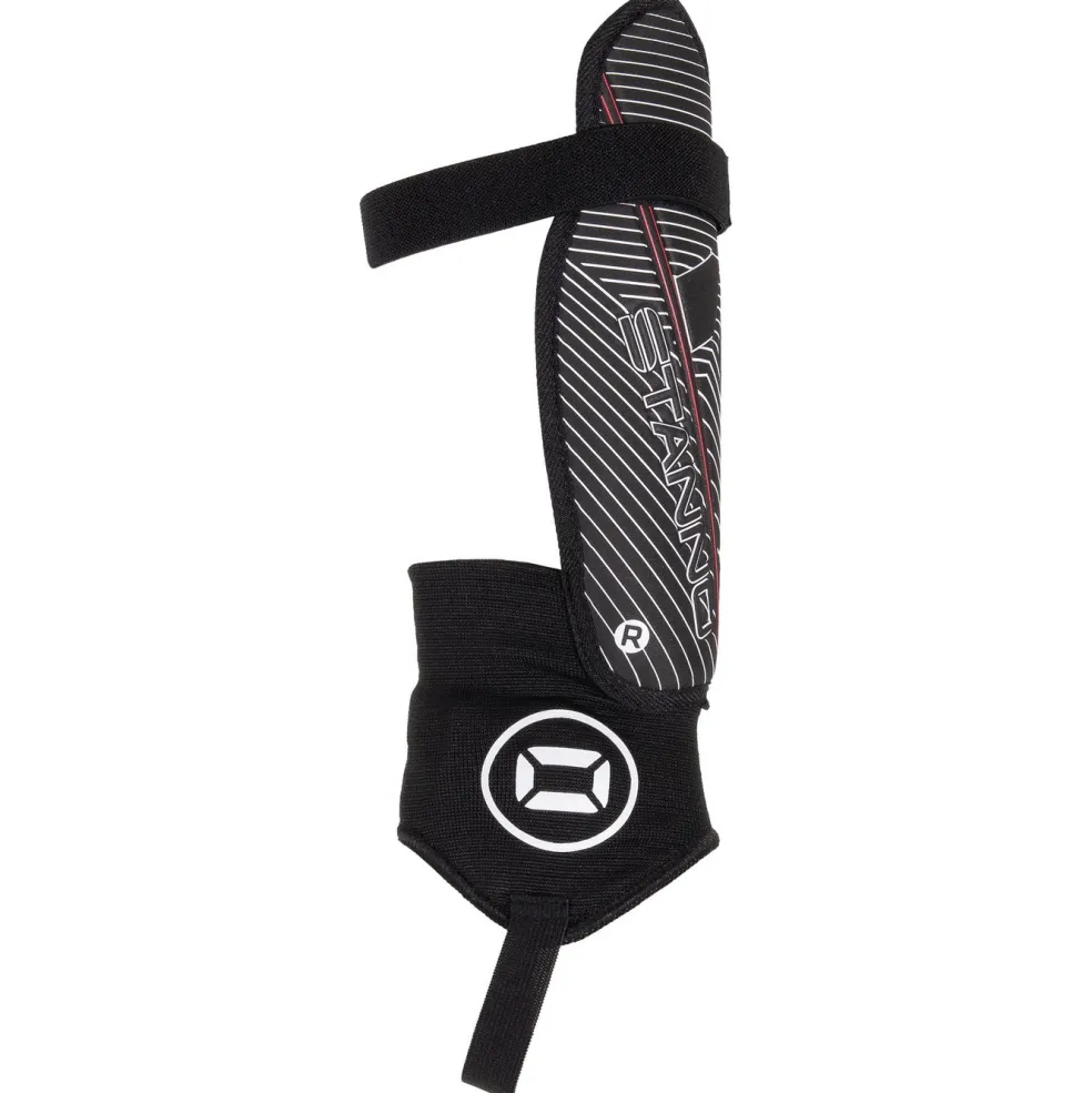 Stanno Pro Guard II scheenbeschermers black white red